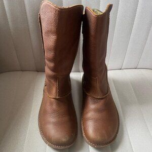 El Naturalista Women's Savia N018 Brown Leather Boot 39 (US Women's 8-8.5) M (B)